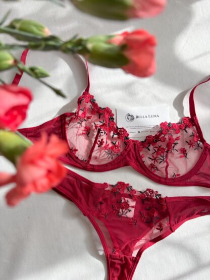 Apatinių komplektas "Red Rose" - Image 10